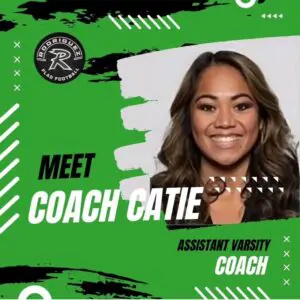 Meet Coach Catie, the new assistant varsity coach.